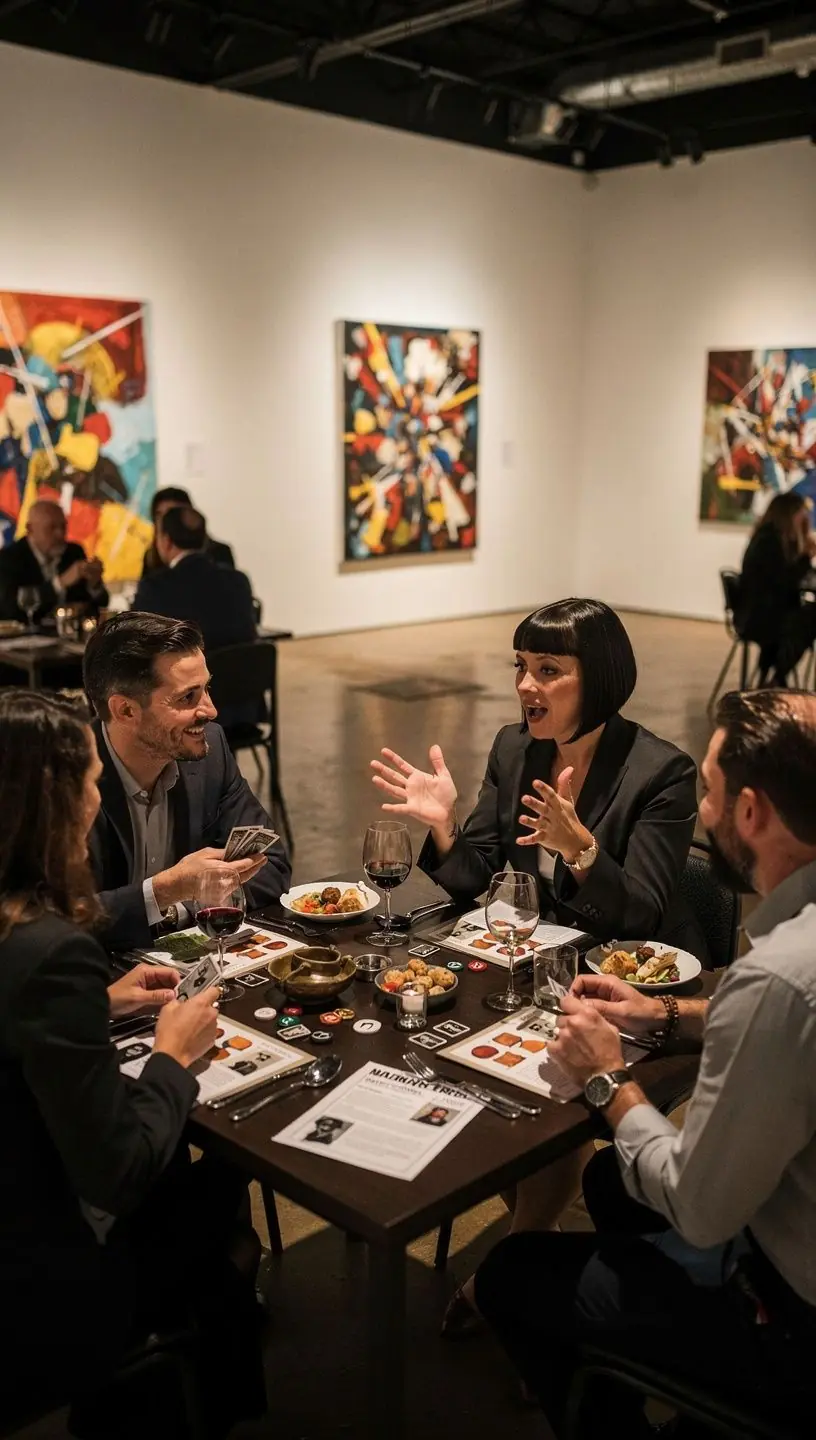 Professional team collaboration